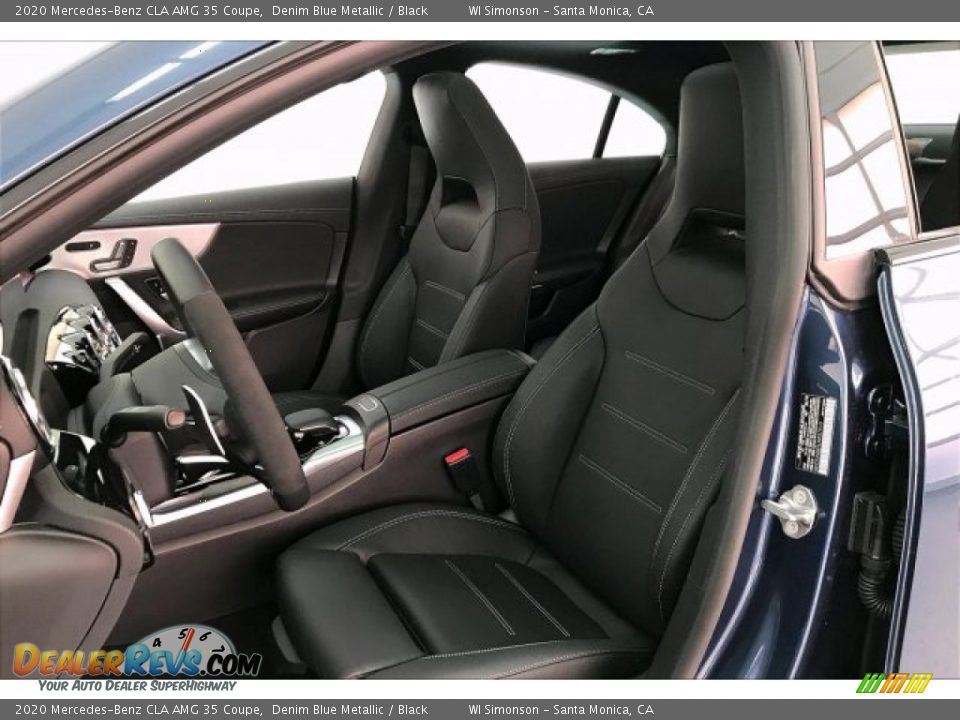 Front Seat of 2020 Mercedes-Benz CLA AMG 35 Coupe Photo #14