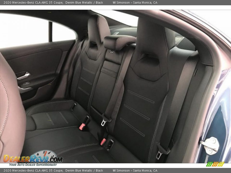 Rear Seat of 2020 Mercedes-Benz CLA AMG 35 Coupe Photo #15