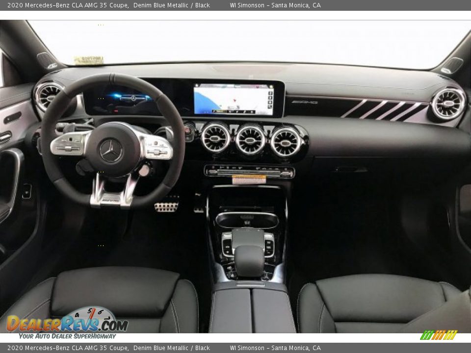 Dashboard of 2020 Mercedes-Benz CLA AMG 35 Coupe Photo #17