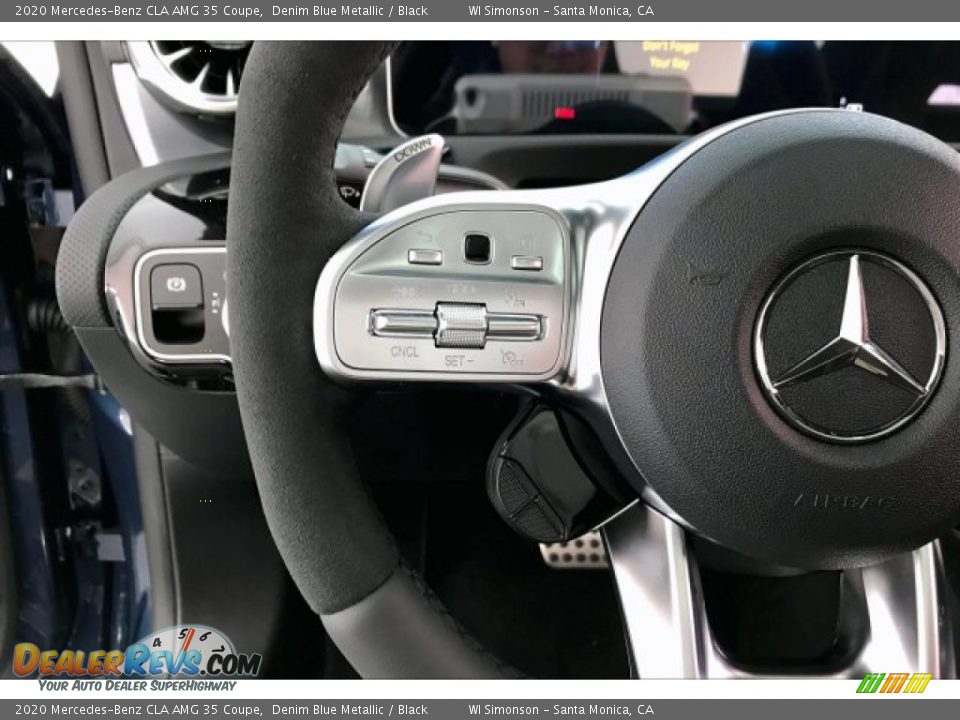 2020 Mercedes-Benz CLA AMG 35 Coupe Steering Wheel Photo #18