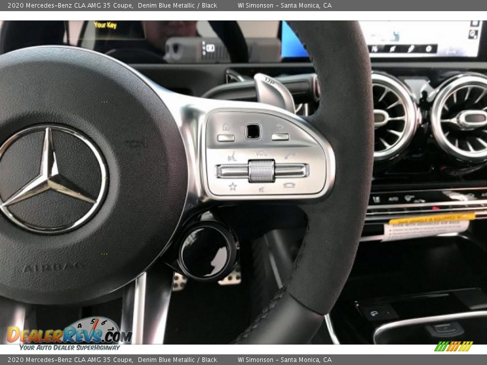 2020 Mercedes-Benz CLA AMG 35 Coupe Steering Wheel Photo #19