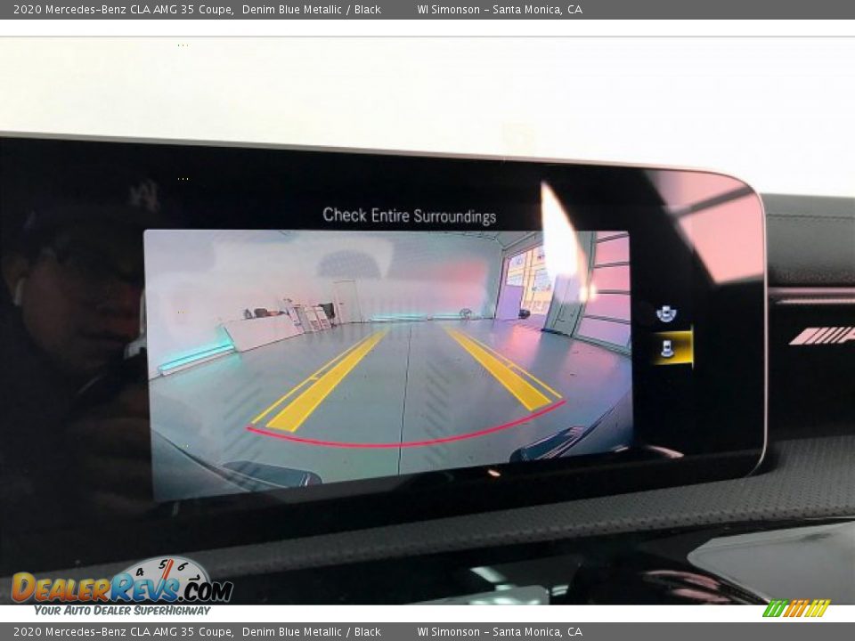 2020 Mercedes-Benz CLA AMG 35 Coupe Denim Blue Metallic / Black Photo #21