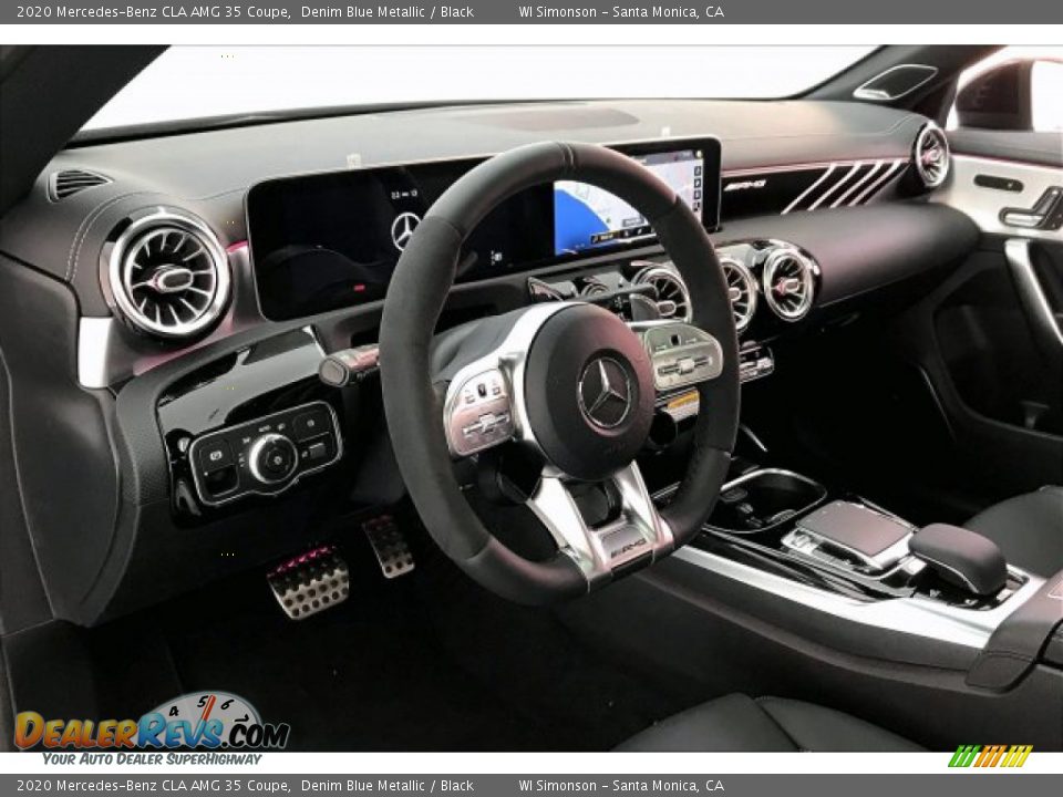 Dashboard of 2020 Mercedes-Benz CLA AMG 35 Coupe Photo #22