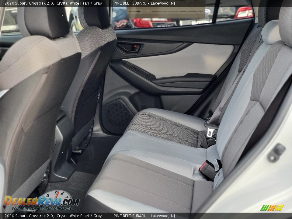 2020 Subaru Crosstrek 2.0 Crystal White Pearl / Gray Photo #6