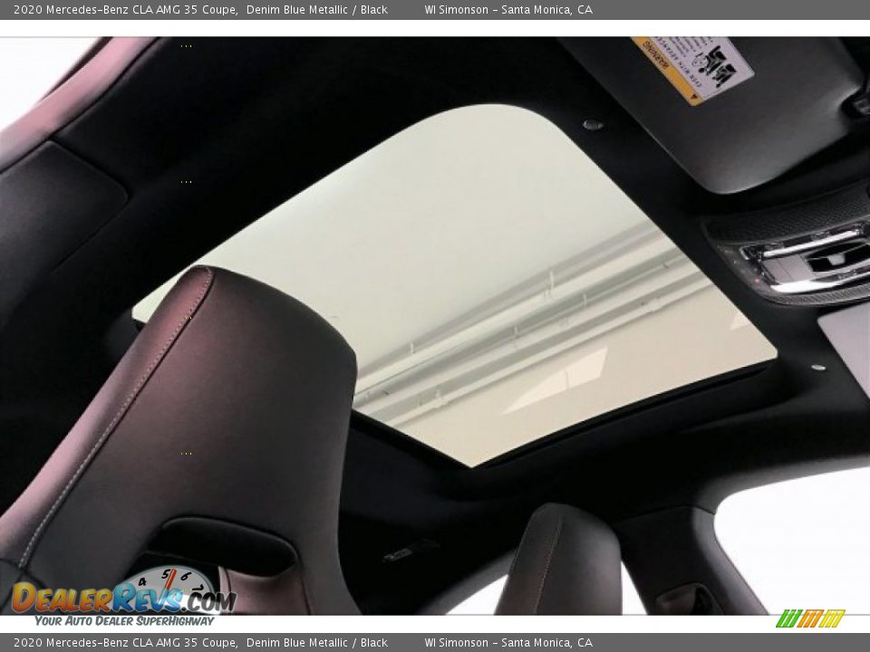 Sunroof of 2020 Mercedes-Benz CLA AMG 35 Coupe Photo #29
