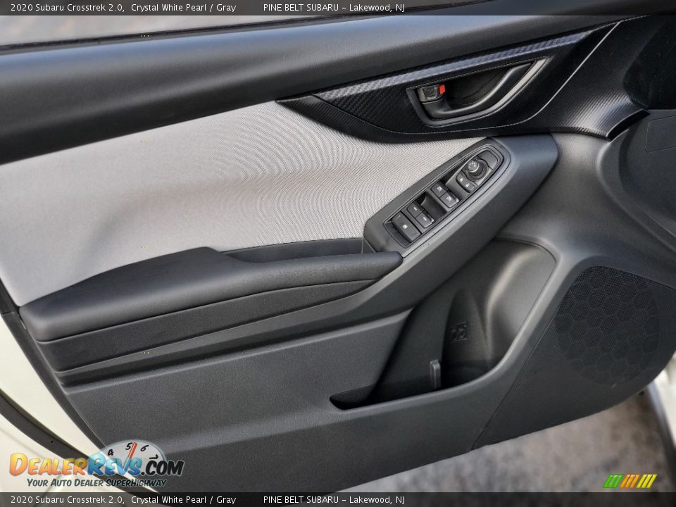 2020 Subaru Crosstrek 2.0 Crystal White Pearl / Gray Photo #8