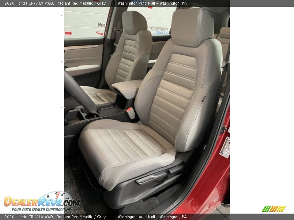 2020 Honda CR-V LX AWD Radiant Red Metallic / Gray Photo #14