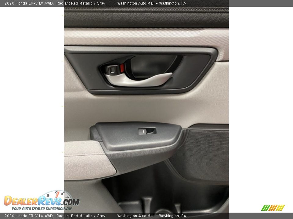 2020 Honda CR-V LX AWD Radiant Red Metallic / Gray Photo #17