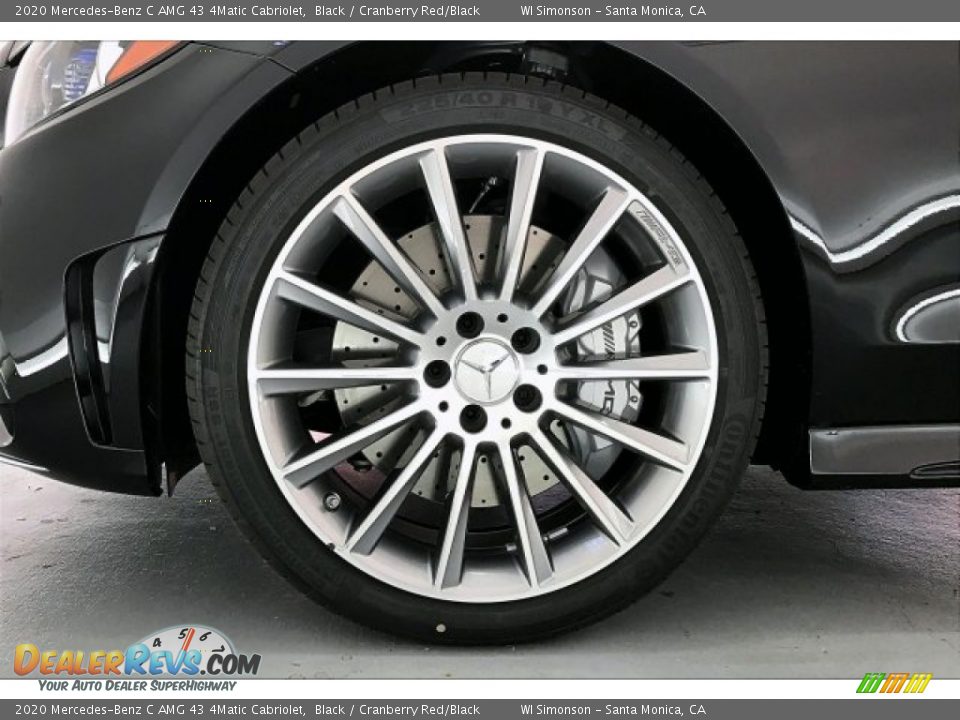 2020 Mercedes-Benz C AMG 43 4Matic Cabriolet Wheel Photo #8