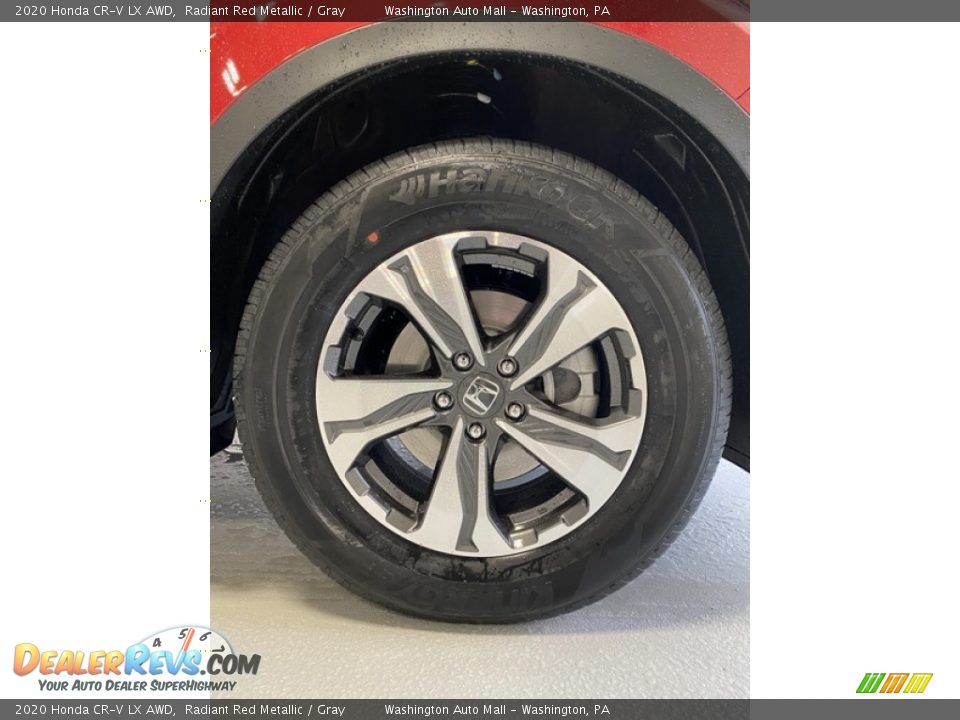 2020 Honda CR-V LX AWD Radiant Red Metallic / Gray Photo #21