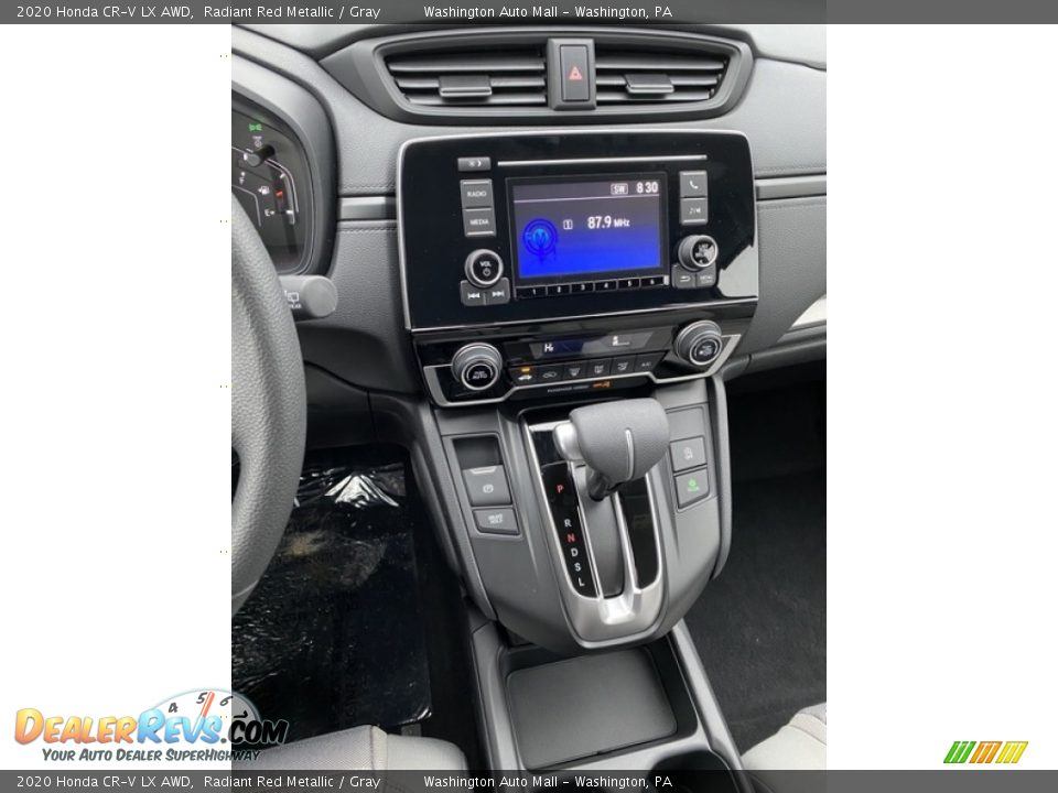 2020 Honda CR-V LX AWD Radiant Red Metallic / Gray Photo #23