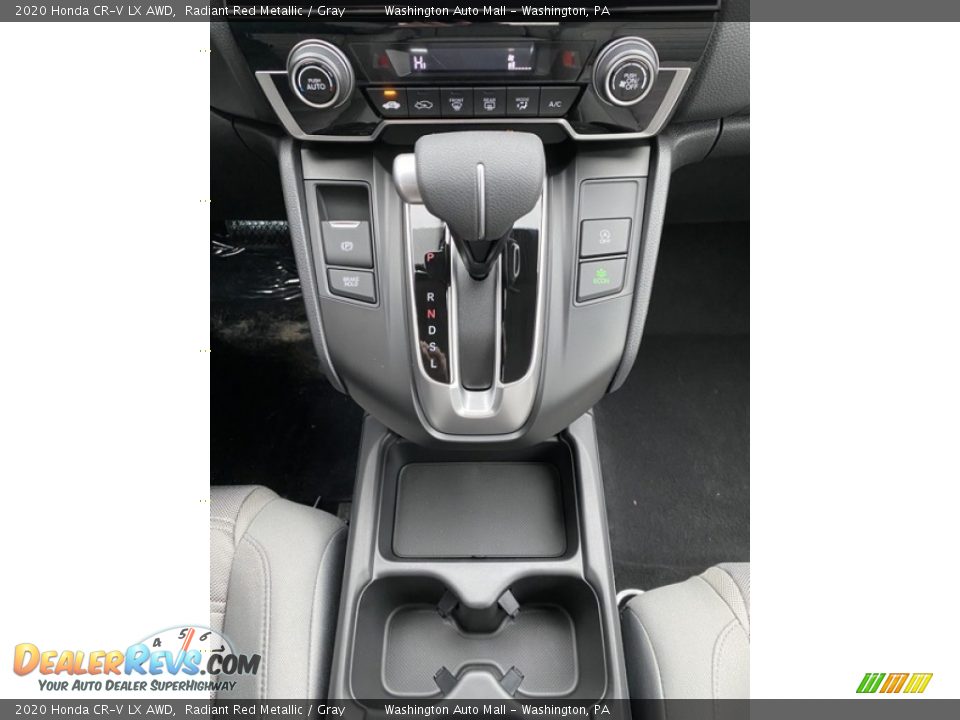 2020 Honda CR-V LX AWD Radiant Red Metallic / Gray Photo #24