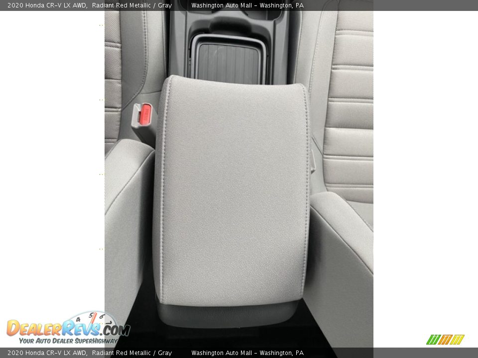 2020 Honda CR-V LX AWD Radiant Red Metallic / Gray Photo #25
