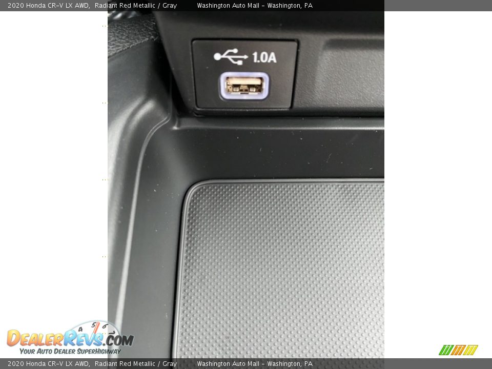 2020 Honda CR-V LX AWD Radiant Red Metallic / Gray Photo #26