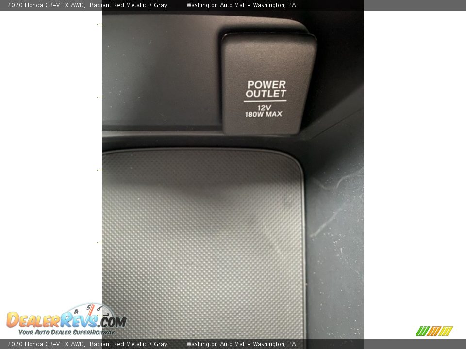 2020 Honda CR-V LX AWD Radiant Red Metallic / Gray Photo #27