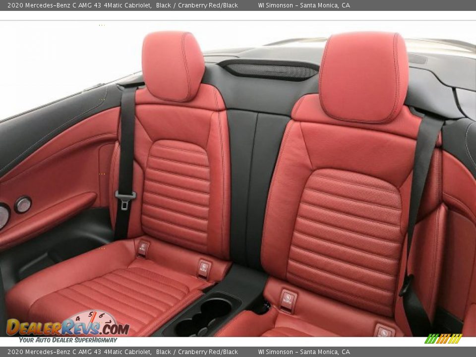 Rear Seat of 2020 Mercedes-Benz C AMG 43 4Matic Cabriolet Photo #15