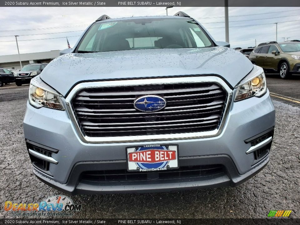 2020 Subaru Ascent Premium Ice Silver Metallic / Slate Photo #2
