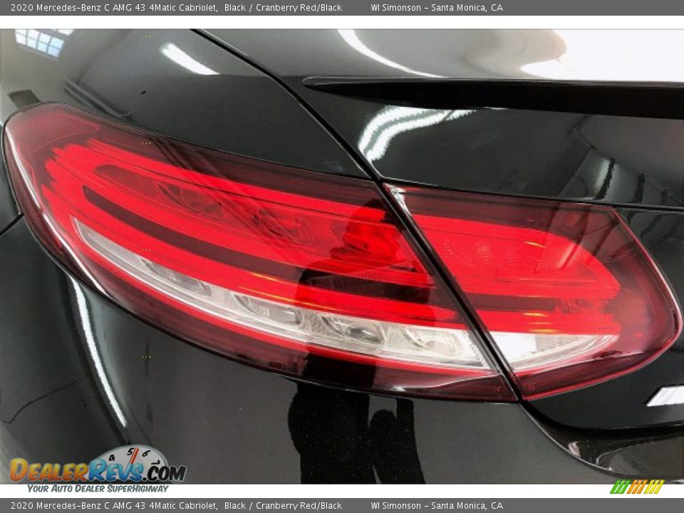 2020 Mercedes-Benz C AMG 43 4Matic Cabriolet Black / Cranberry Red/Black Photo #26
