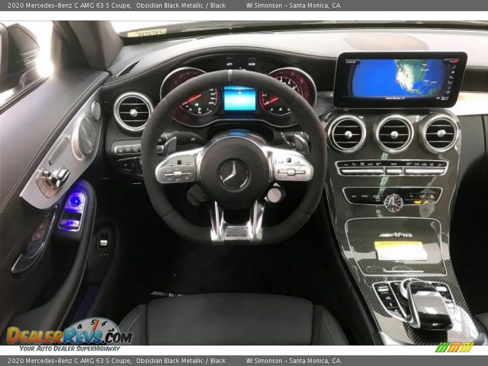Dashboard of 2020 Mercedes-Benz C AMG 63 S Coupe Photo #4