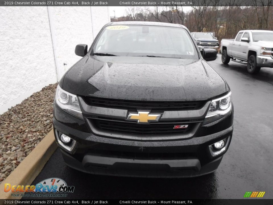 2019 Chevrolet Colorado Z71 Crew Cab 4x4 Black / Jet Black Photo #6