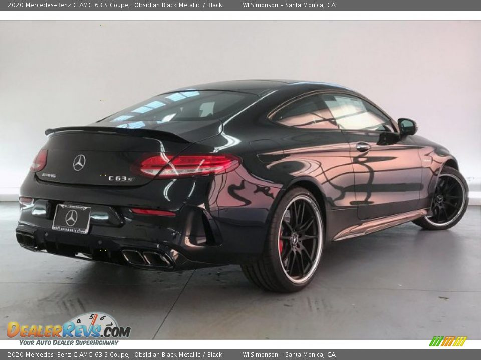 2020 Mercedes-Benz C AMG 63 S Coupe Obsidian Black Metallic / Black Photo #16