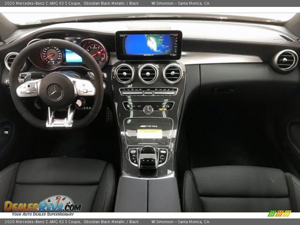 Dashboard of 2020 Mercedes-Benz C AMG 63 S Coupe Photo #17