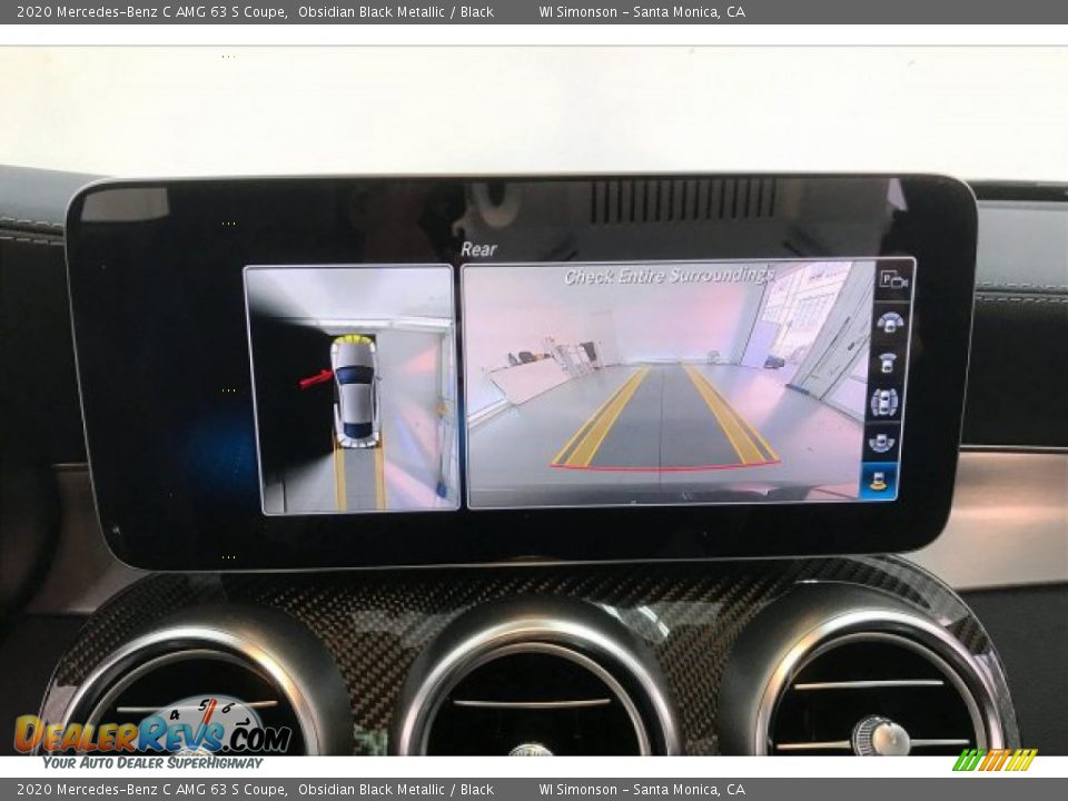 2020 Mercedes-Benz C AMG 63 S Coupe Obsidian Black Metallic / Black Photo #21
