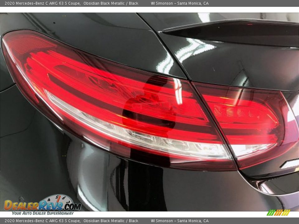 2020 Mercedes-Benz C AMG 63 S Coupe Obsidian Black Metallic / Black Photo #26