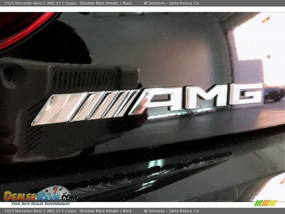 2020 Mercedes-Benz C AMG 63 S Coupe Obsidian Black Metallic / Black Photo #27