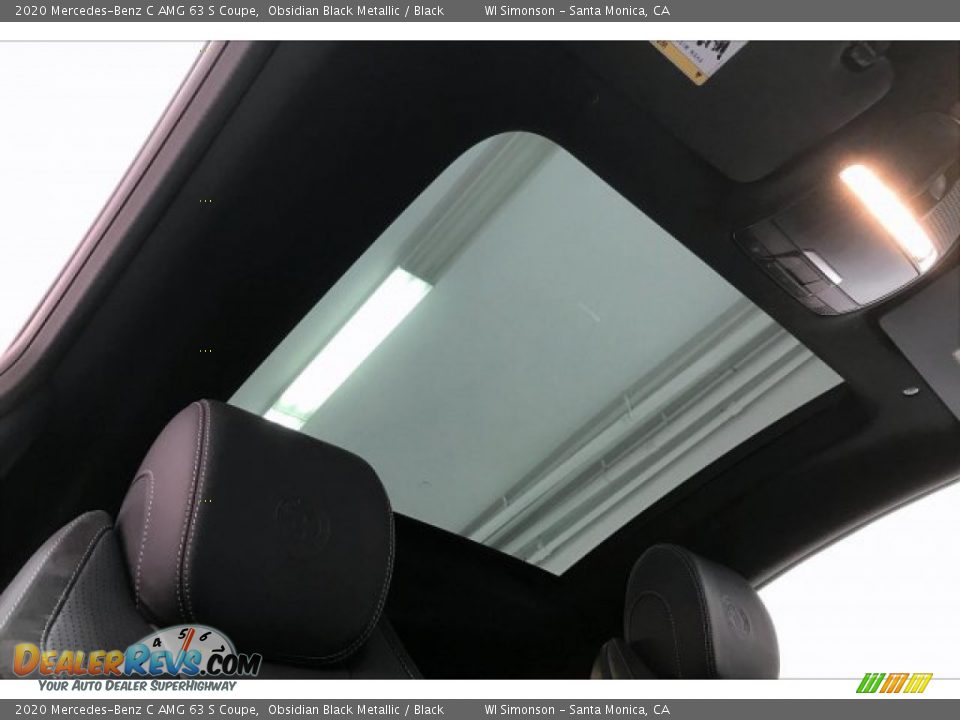 2020 Mercedes-Benz C AMG 63 S Coupe Obsidian Black Metallic / Black Photo #29