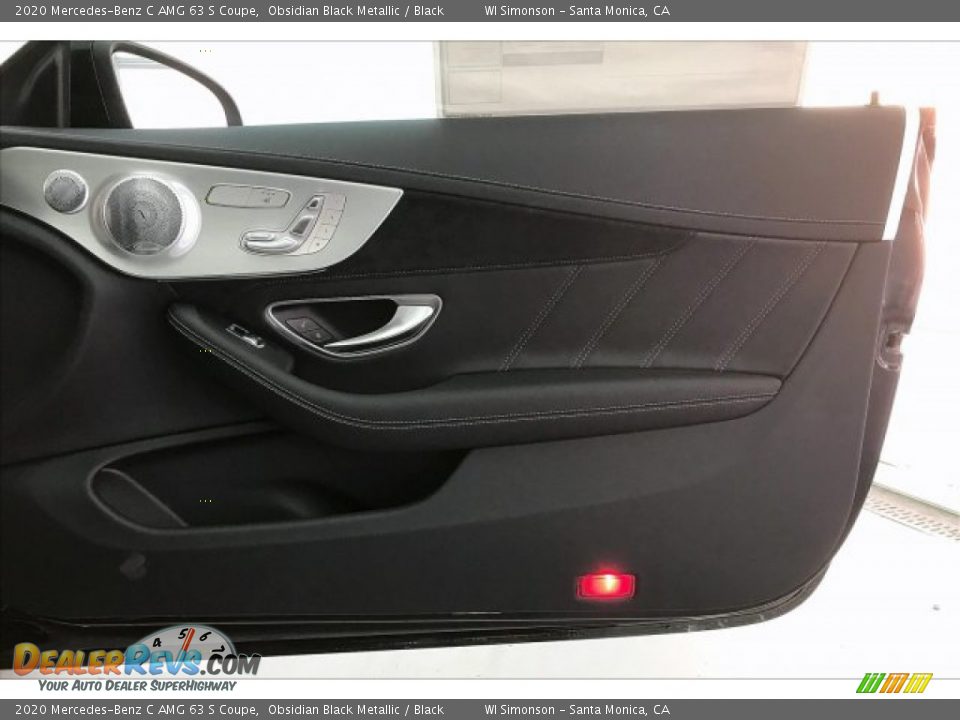 2020 Mercedes-Benz C AMG 63 S Coupe Obsidian Black Metallic / Black Photo #30