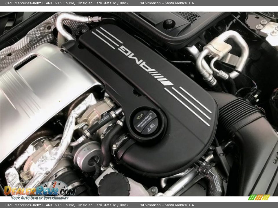 2020 Mercedes-Benz C AMG 63 S Coupe 4.0 Liter AMG biturbo DOHC 32-Valve VVT V8 Engine Photo #31