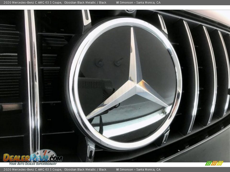 2020 Mercedes-Benz C AMG 63 S Coupe Obsidian Black Metallic / Black Photo #33