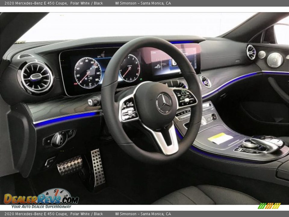 2020 Mercedes-Benz E 450 Coupe Polar White / Black Photo #4