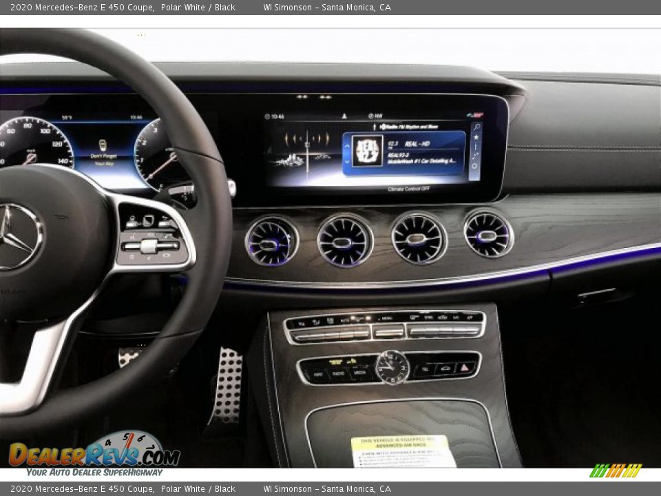 2020 Mercedes-Benz E 450 Coupe Polar White / Black Photo #6