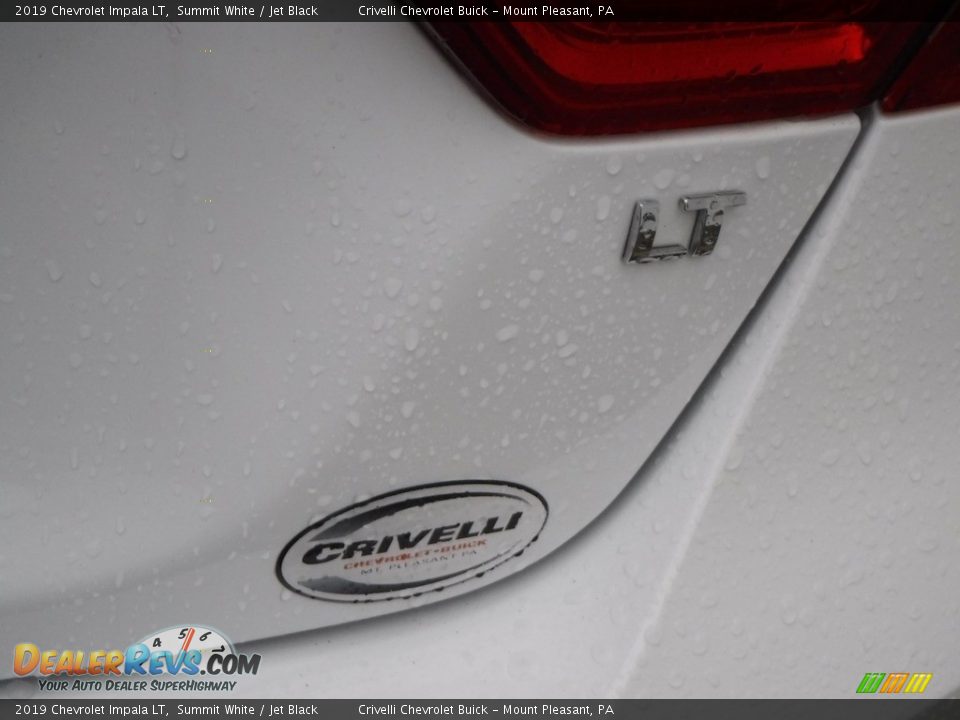 2019 Chevrolet Impala LT Summit White / Jet Black Photo #9