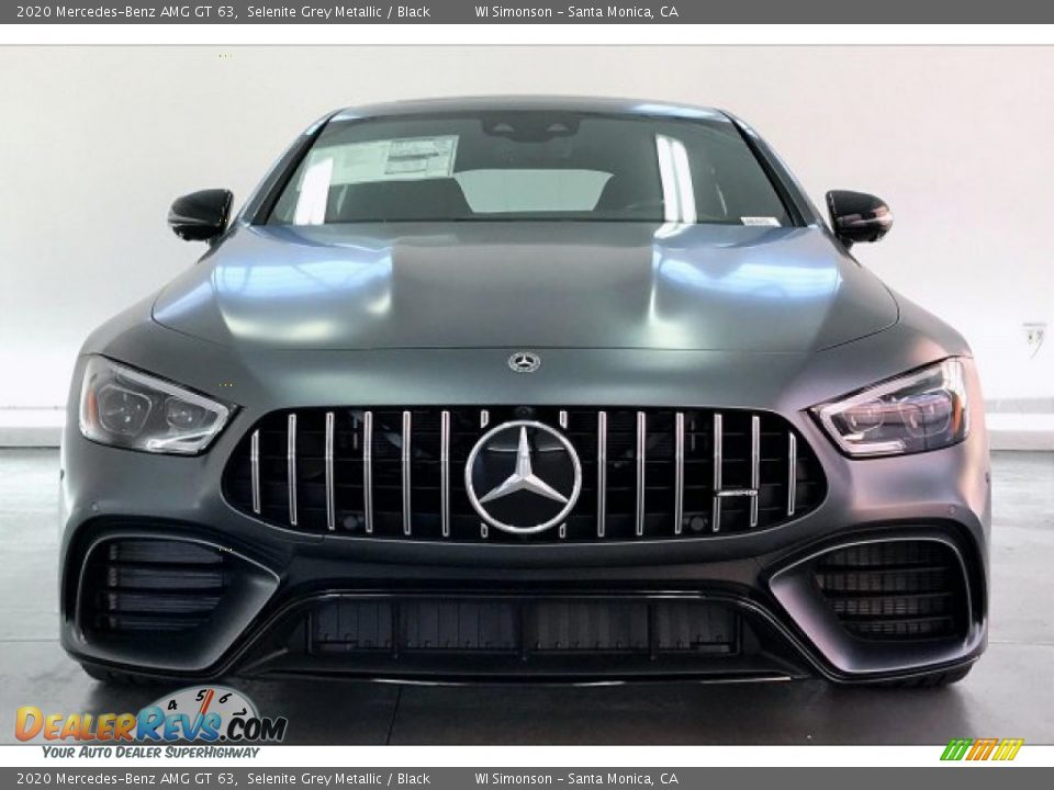 2020 Mercedes-Benz AMG GT 63 Selenite Grey Metallic / Black Photo #2