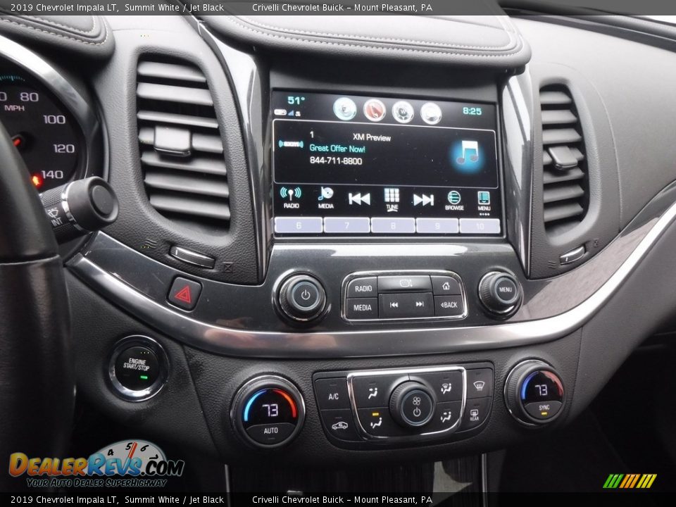 2019 Chevrolet Impala LT Summit White / Jet Black Photo #19