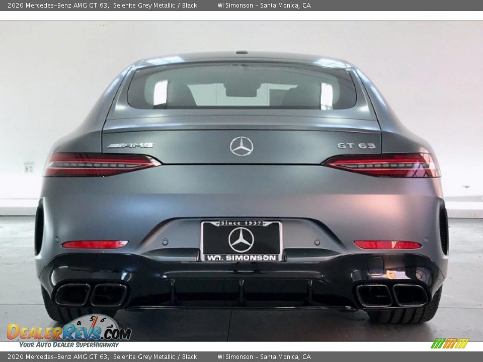 2020 Mercedes-Benz AMG GT 63 Selenite Grey Metallic / Black Photo #3