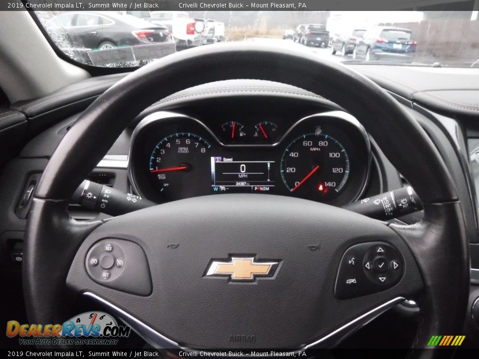 2019 Chevrolet Impala LT Summit White / Jet Black Photo #22