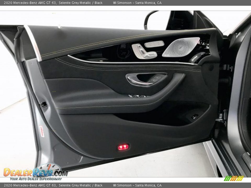 2020 Mercedes-Benz AMG GT 63 Selenite Grey Metallic / Black Photo #25