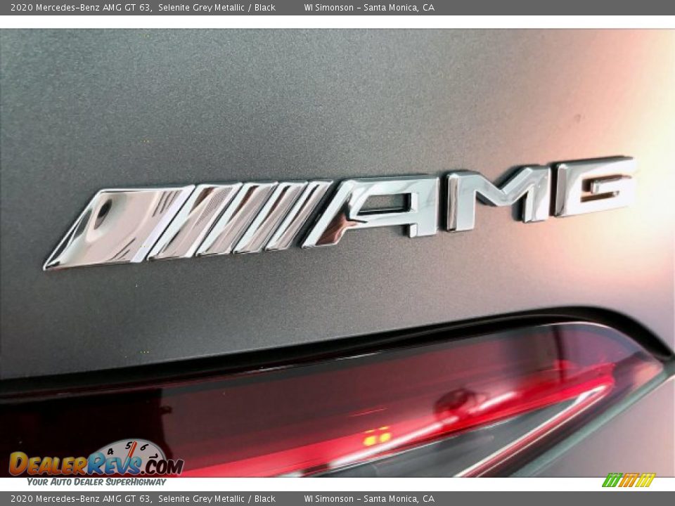 2020 Mercedes-Benz AMG GT 63 Selenite Grey Metallic / Black Photo #27