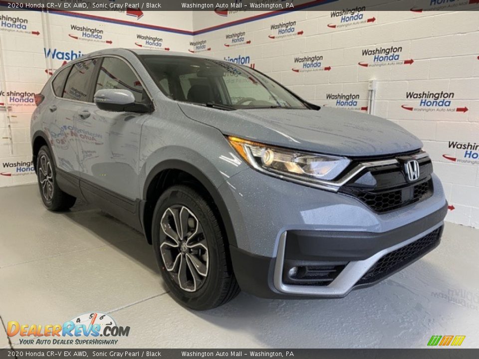 2020 Honda CR-V EX AWD Sonic Gray Pearl / Black Photo #2