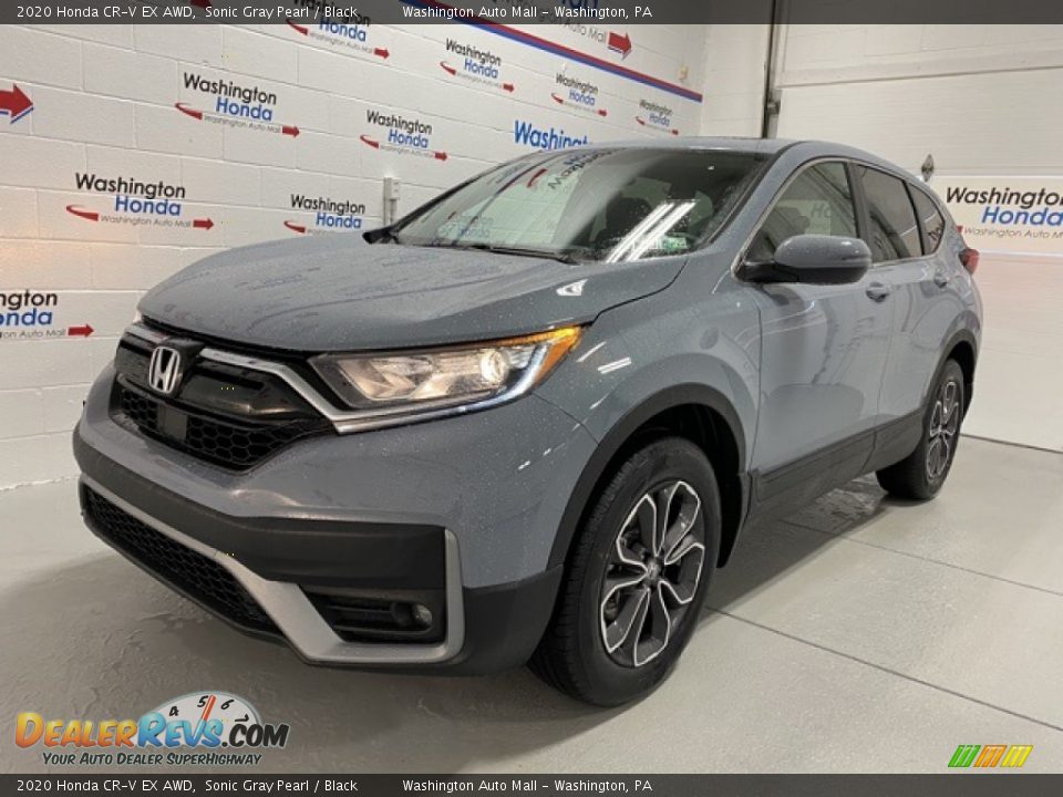 2020 Honda CR-V EX AWD Sonic Gray Pearl / Black Photo #4