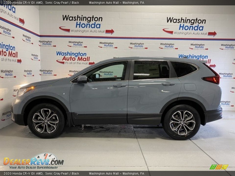 2020 Honda CR-V EX AWD Sonic Gray Pearl / Black Photo #5