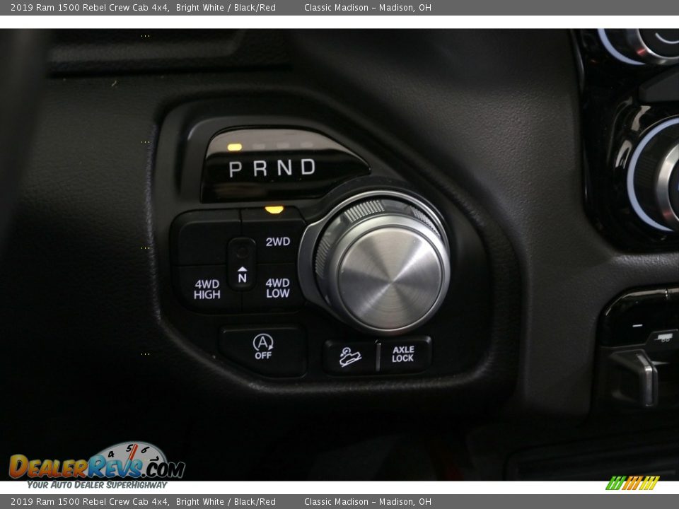 2019 Ram 1500 Rebel Crew Cab 4x4 Bright White / Black/Red Photo #21