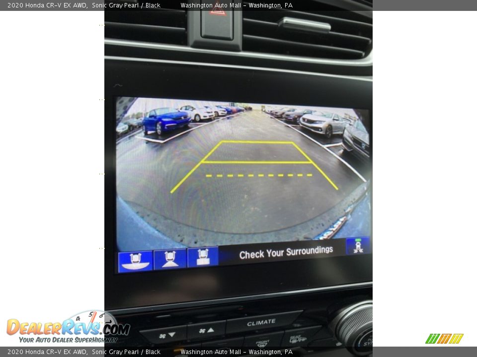 2020 Honda CR-V EX AWD Sonic Gray Pearl / Black Photo #28