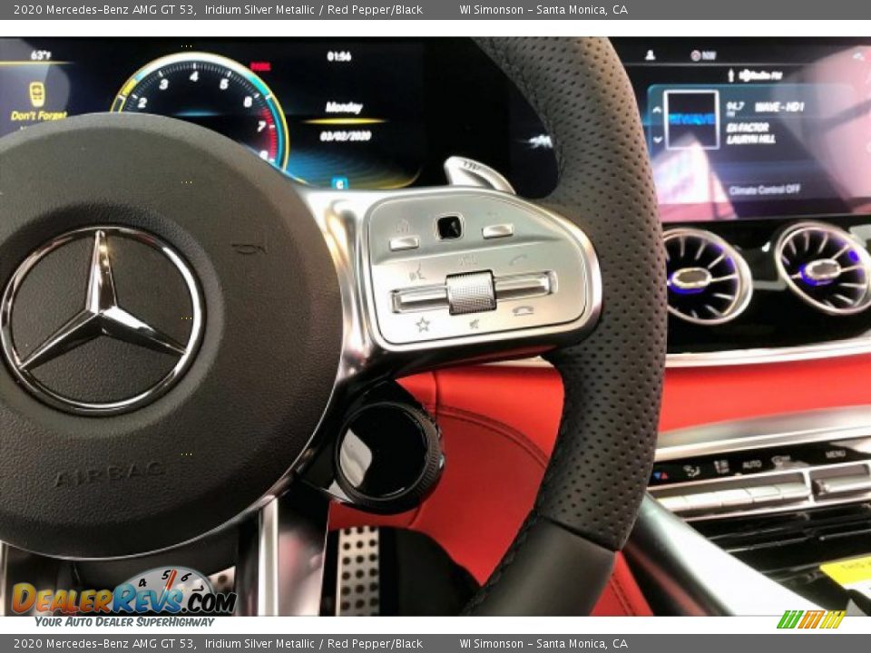 2020 Mercedes-Benz AMG GT 53 Steering Wheel Photo #19
