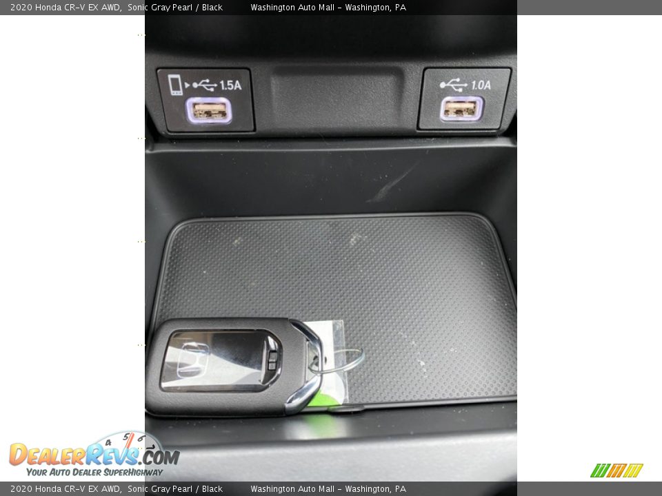 2020 Honda CR-V EX AWD Sonic Gray Pearl / Black Photo #33