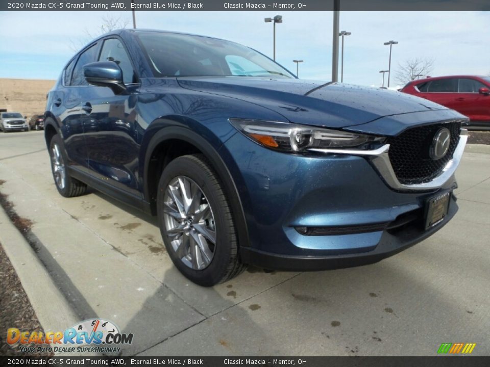 2020 Mazda CX-5 Grand Touring AWD Eternal Blue Mica / Black Photo #1